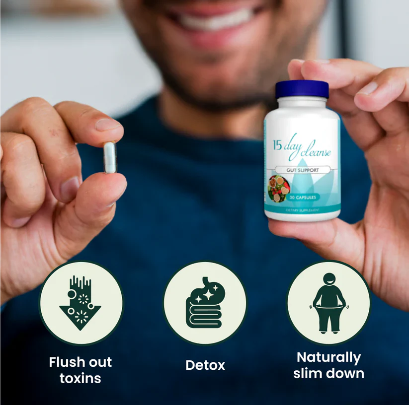 Gut Cleanser 15 Days Supply 30 Capsules